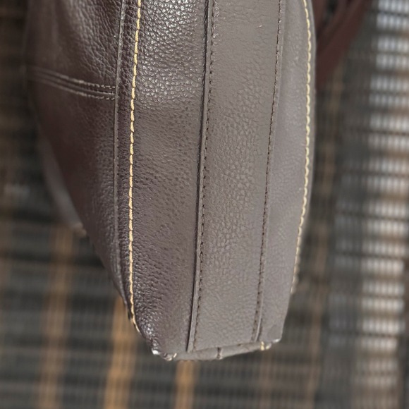 The Sak Leather Crossbody Bag Shoulder Bag Brown Everyday Purse - Picture 6 of 8